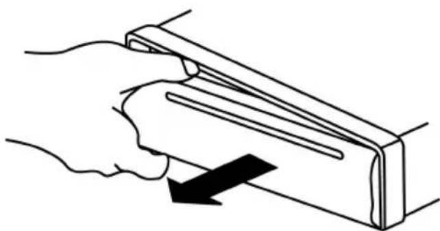 Prology MCT-430U - Отсоединение передней панели - 2