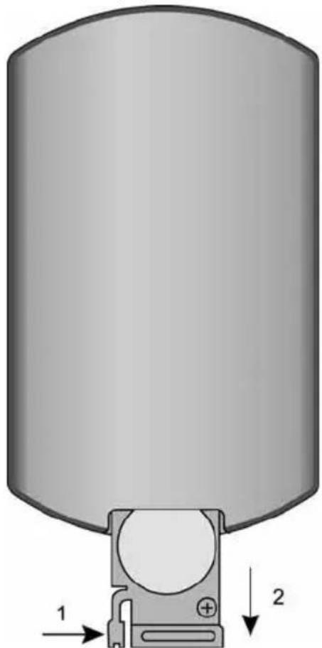 Prology MDD-300i - Установка батареек в пульт дистанционного управления - 1