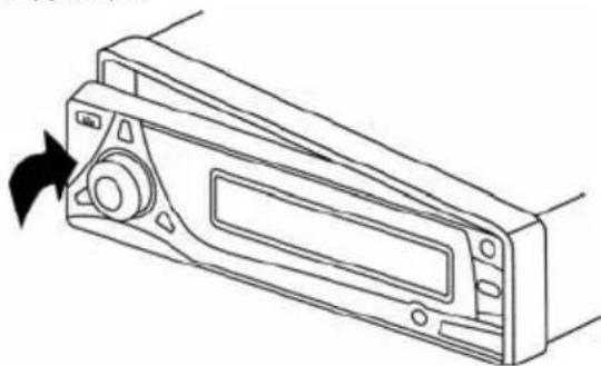 Prology MDD-300i - Установка передней панели на место - 1