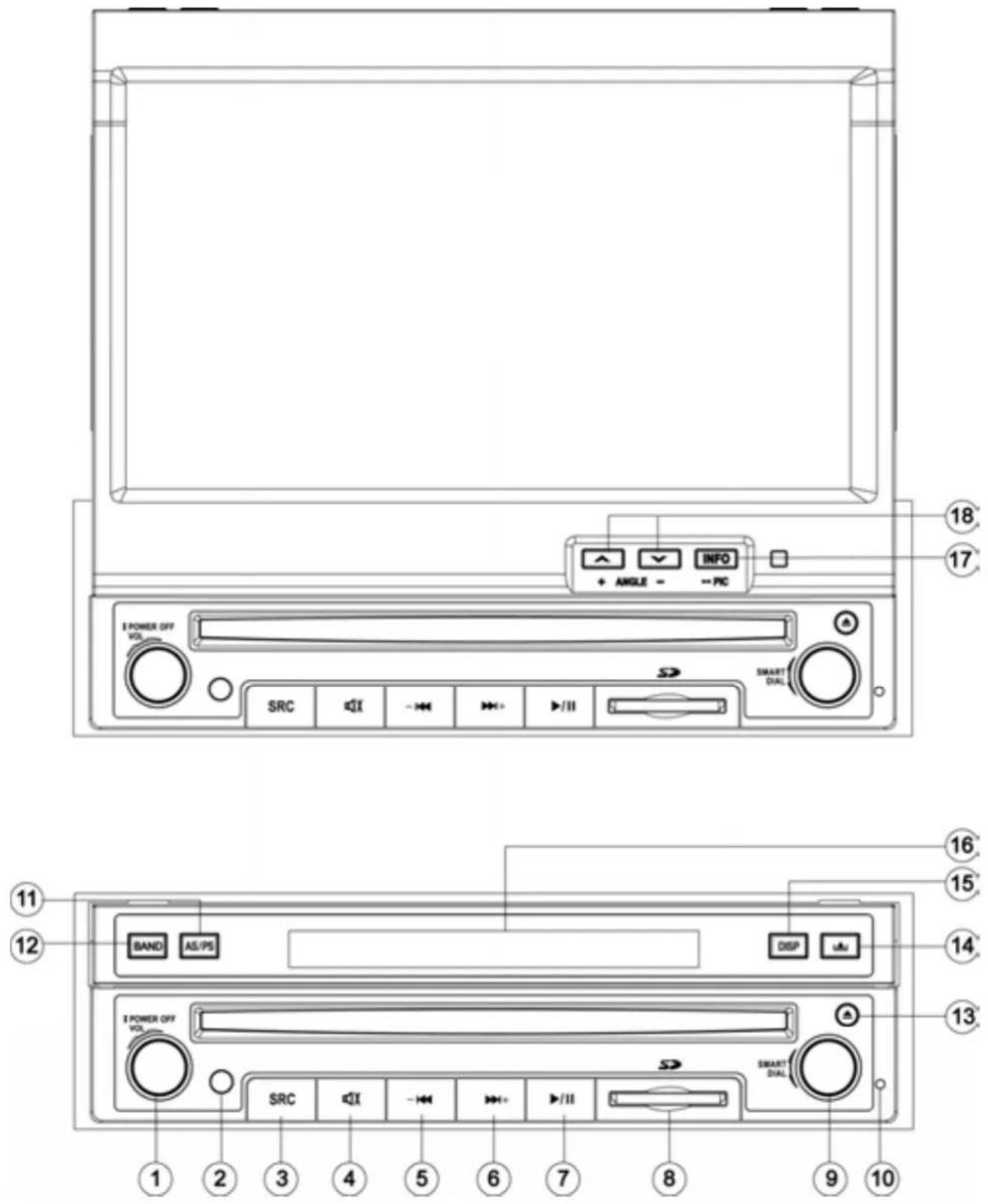 Prology MDD-725T MkII - Установка устройства - 3