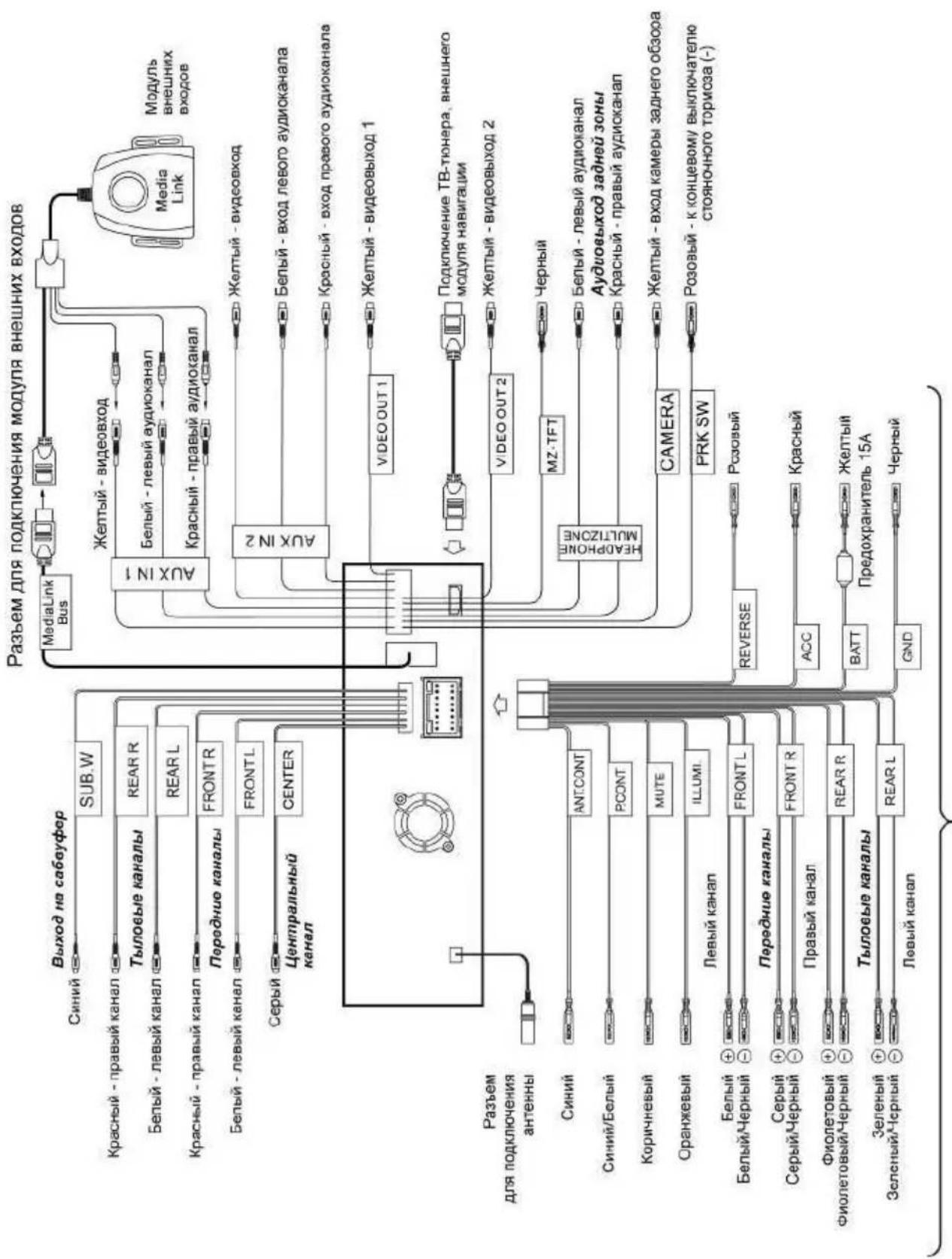 Prology MDD-730T - Второй вариант установки - 2