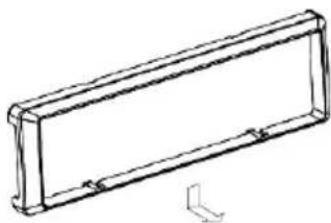 Prology MDN-1750T - Установка и снятие декоративной рамки - 2