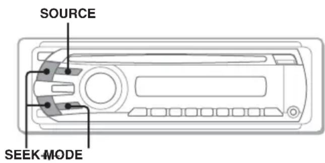 SONY MEX-DV80EE - Прослушивание радиопередач - 1