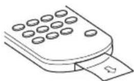 SONY MEX-DV90EE - Подготовка пульта дистанционного управления - 1