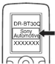 SONY XAV-E62BT - Начните поиск данного устройства с другого устройства Bluetooth. - 1
