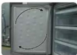 SAMSUNG RL-50 RECVB - • СБОРКА ДВЕРЦЫ ХОЛОДИЛЬНОЙ КАМЕРЫ - 6