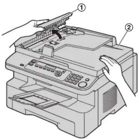 PANASONIC KX-MB283ME - Осторожно: - 2