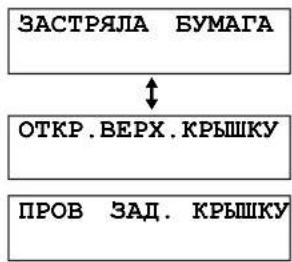 PANASONIC KX-MB283ME - Если бумага для печати замялась внутри аппарата - 1