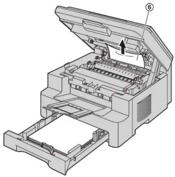 PANASONIC KX-MB283ME - Замятия бумаги - 1