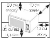 SAMSUNG GE83DTR-1W - ВСТАНОВЛЕННЯ МІКРОХВИЛЬОВОЇ ПЕЧІ - 1