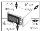 SAMSUNG GE-731KR - ВСТАНОВЛЕННЯ МІКРОХВИЛЬОВОЇ ПЕЧІ - 1