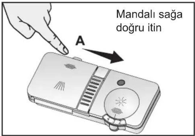 Mandalı sağa doğru itin A