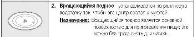 SAMSUNG GE83KRW-2 - ПРИНАДЛЕЖНОСТИ - 2