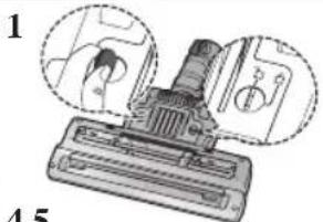 SAMSUNG SC9675 - ТУРБОЩИТКА SUPER TURBINE BRUSH (ЕЛЕМЕНТ ДОДАТКОВОЇ КОМПЛЕКТАЦІЇ) - 2