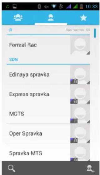Forreal Rac SDN Edinaya spravka Express spravka MGTS Oper Spravka Spravka MTS