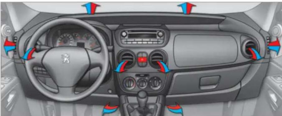 PEUGEOT Bipper Tepee (2011) - Arka camın ve dikiz aynalarının buzunun çözdürülmesi - 3