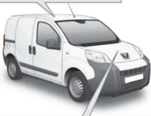 PEUGEOT Bipper Tepee (2011) - Tavan bagajı ve tavan barları - 1