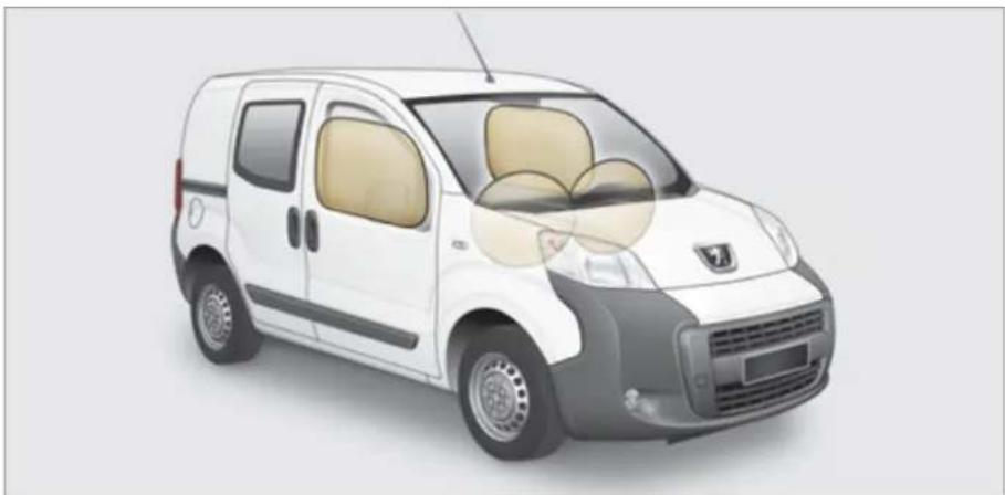 PEUGEOT Bipper Tepee (2011) - Airbag'ler - 1