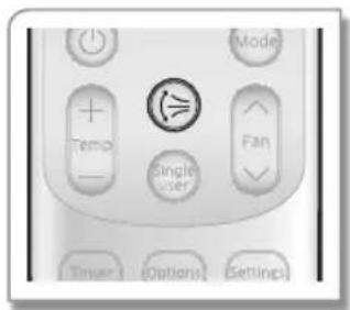 SAMSUNG AR05JRFSVURNSE - Aliran udara vertikal - 1