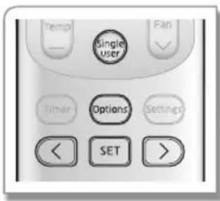 SAMSUNG AR09JRFSVURNSE - Menggunakan fungsi Single user (Satu Pengguna) - 1