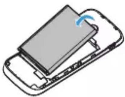 PHILIPS CTE160RD - تركيب بطاقة SIM والبطارية. - 1