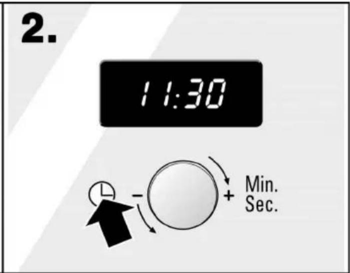 2. 11:30 - Min. Sec.