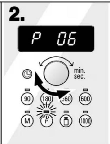 SIEMENS HF26026 - Réglages - 2