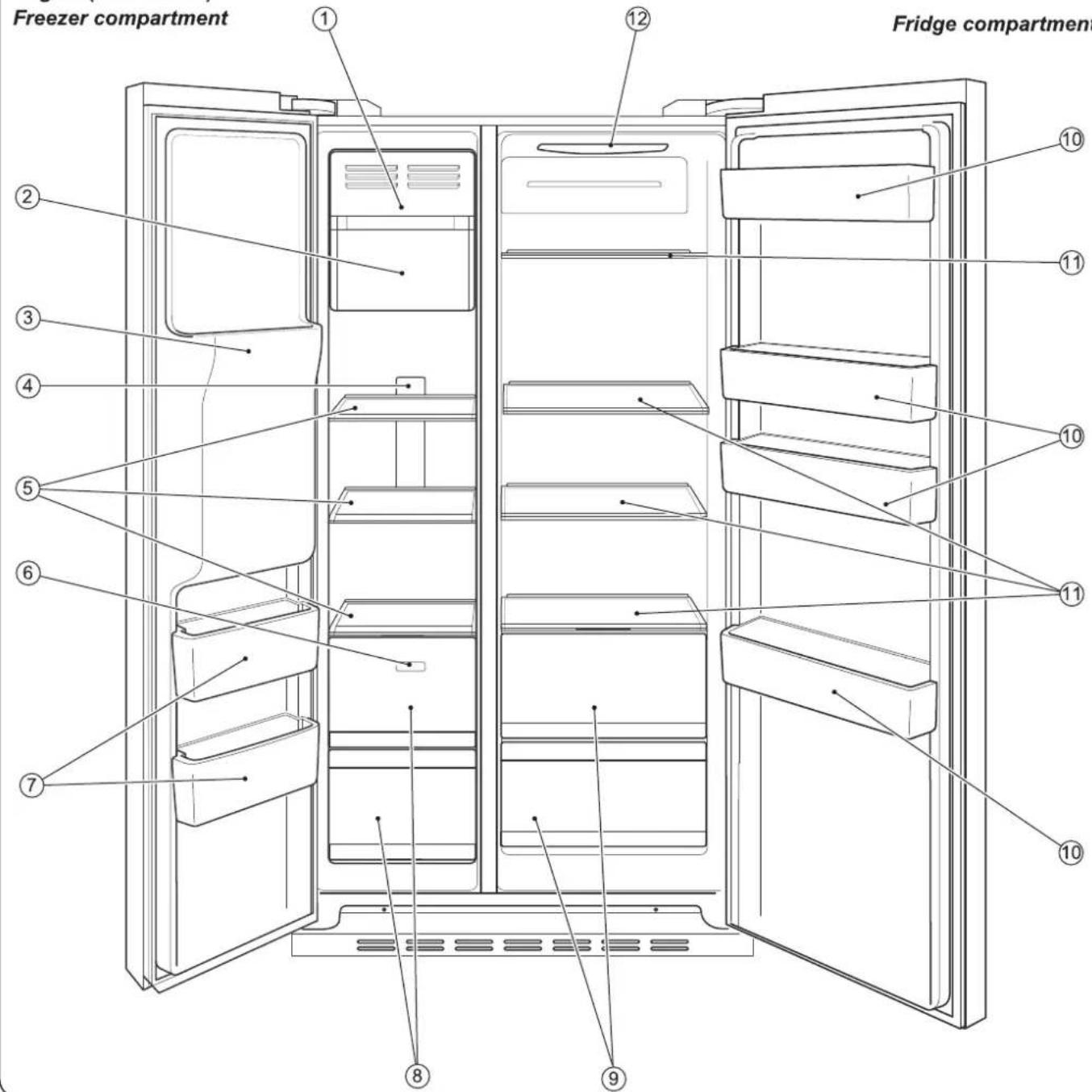 HAIER HRF-628IAW6 - About Your Refrigerator - 1