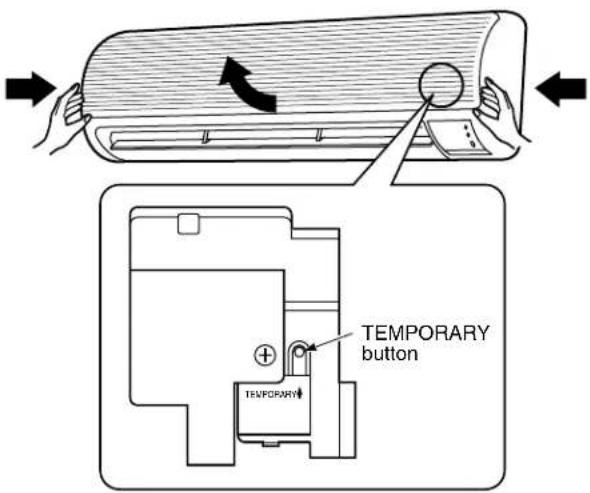 TEMPORARY button TEMPORARY