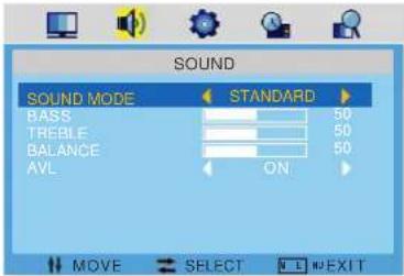 AudioSonic LE-247000 - Input-modus: PC (VGA) - 2