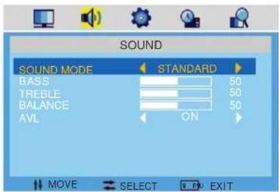 AudioSonic LE-247000 - Input mode: PC (VGA) - 2