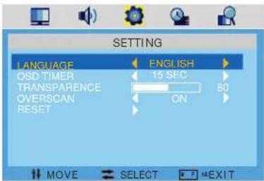 AudioSonic LE-247000 - Input mode: TV - 3