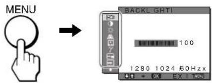 MENU BACKL GRTI 100 1280 1024 60Hz