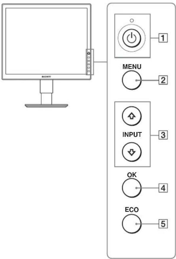 BONY MENU INPUT OK ECO 1 2 3 4 5