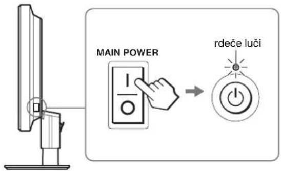 MAIN POWER rdeče luči