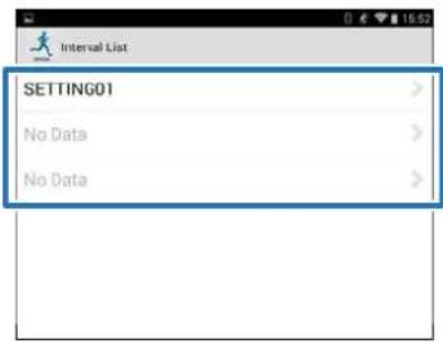 SETTING01 No Data No Data