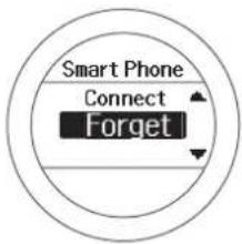 Smart Phone Connect Forget