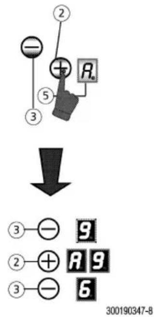 Diagram illustrating a basic electrical circuit with labeled components and corresponding digit mapping examples.