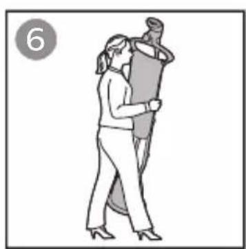Illustration of two people carrying a large object, no text or symbols present