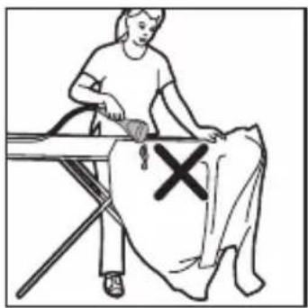 Illustration of a person sitting on a table with a medical device and a cross mark, no text or symbols present