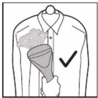 Illustration of a person holding a funnel with a checkmark, no text or symbols present