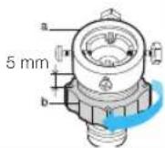SAMSUNG WA80H4000SW - MENYAMBUNGKAN SELANG PENGISIAN AIR - 2