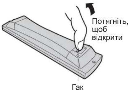 Потягніть, щоб відкрити Гак