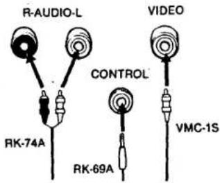 R-AUDIO-L CONTROL VMC-1S RK-74A RK-69A VIDEO