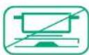 Khind HB802G2 - Logo/tanda Berjaga-jaga pada unit perkakas - 1