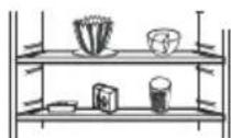 Campomatic FR143S - PLACEMENT OF FOOD - 1