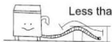 Campomatic C550T - Connect the drain hose - 1