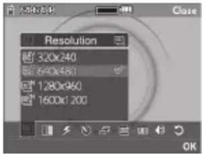 LG KM501 - 使用选项工具栏 - 1