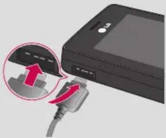 LG KM501 - Tanggalkan penutup bateri - 3