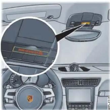 PORSCHE 911 GT3 (2014) - 警示灯 - 1